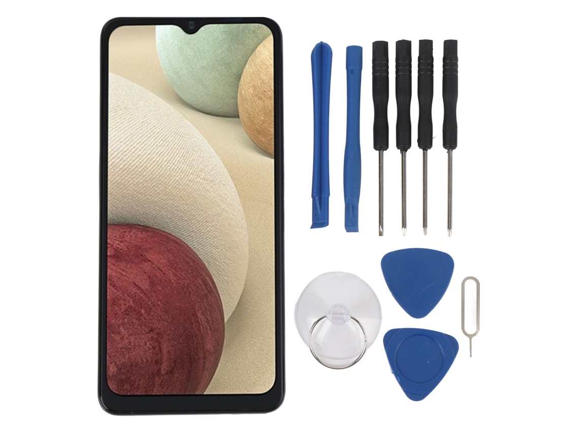 Pantalla Lcd Para Galaxy A12 4g Sm-a125f Repuesto Táctil Digitizer Con Marco Herramientas De Reparación