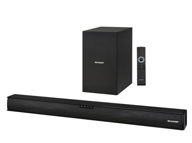 Barra de sonido SHARP HT-SBW182 (2.1 - 160 W - Subwoofer Inalámbrico)