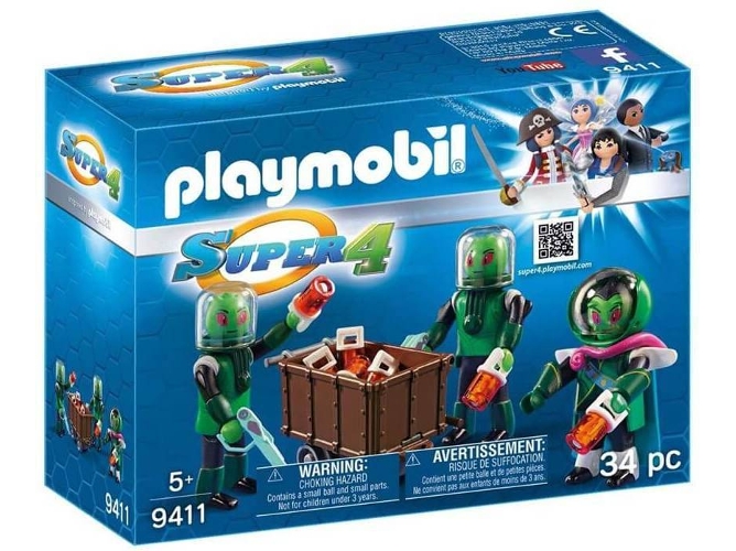 PLAYMOBIL Super 4 9411 - Sykronier Spiel
