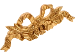 Elegante Duradera Decoración Pared Resina Forma Dorado Adorno Colgante Robusto Delicado Diseño Refinado Salón