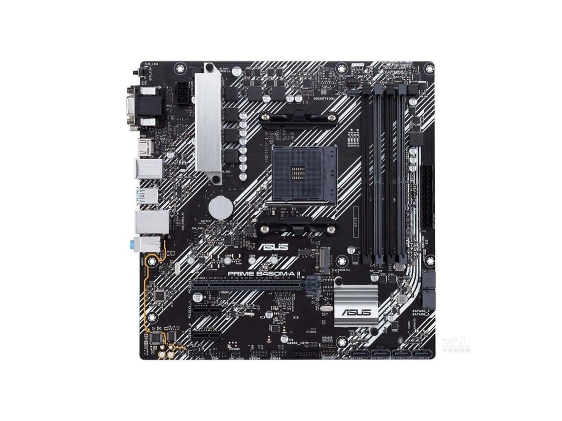 Placa Base Asus Prime B450m-a Ii(socket Am4 - Amd B450 - Ddr4 - Micro Atx)