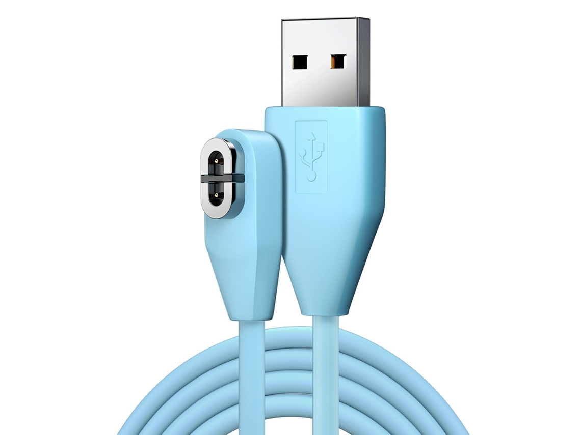Cargador para Shokz As800/s803/s810, cable magnético USB Eifson (azul/1 m)