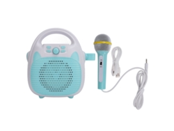 Máquina De Karaokê Infantil Portátil Bluetooth Com Microfone Para Exercitar Talento De Cantar