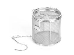 Colador De Acero Inoxidable Para Té, Especias Y Sopas, 10x10 Cm.