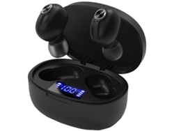 Auriculares YEMAESRE Bluetooth Sin Carga Impermeables Negros