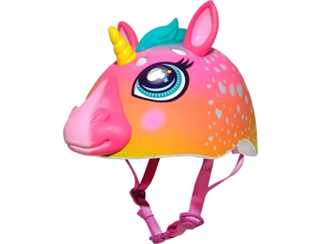Casco de bicicleta para niños CPREME Super Rainbow Corn - 5+ (Talla: TU - Negro)