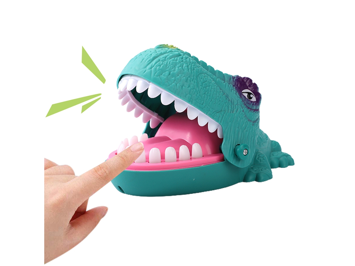 Juego De Morder Dedos De Dinosaurio: Juguete Interactivo De Mesa Para Fiestas Y Familia.