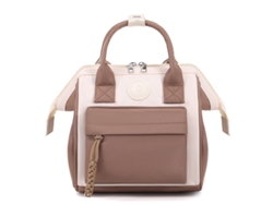 Bolso ligero, bandolera, bolso de pañales, impermeable, marrón Yunzii