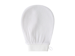Guantes Exfoliantes Profundos (blancos) (1 Pieza) Guantes Limpiadores De Piel 100 % Fibra De Viscosa