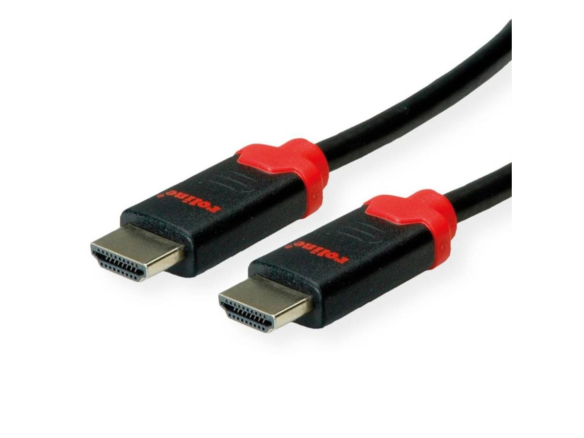 Cable ROLINE (HDMI - 5m - Negro)