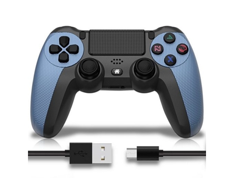 Mando PS4 KINSI Kinsi Dualshock (Inalámbrico - Negro)