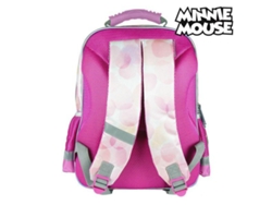Mochila Escolar Minnie Mouse Cor de Rosa