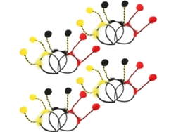 12pièces Lot De Serre-têtes Abeille Pour Mujers Y Filles Diademax A Antennes Cosplay Fêtes Suave