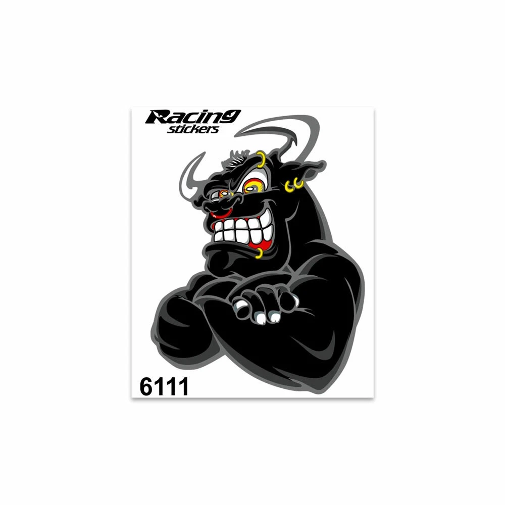 Adhesivos Stickers Toro 10 X 12 Cm