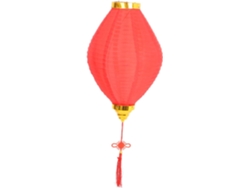 Farol Plegable Chino Rojo Tradicional Para Decoración De Interiores Y Exteriores, Estilo Antiguo.