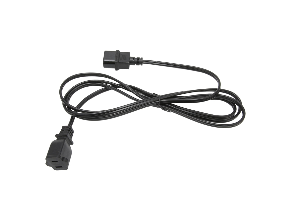 Cabo De Alimentação Iec320 C14 Macho Para Nema 1 15r Fêmea Polarizado 10a Para Lâmpada Mesa Monitor Lcd