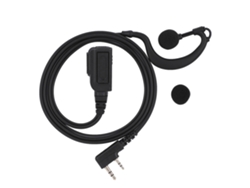 Auriculares walkie-talkie con micrófono PTT y altavoz portátil