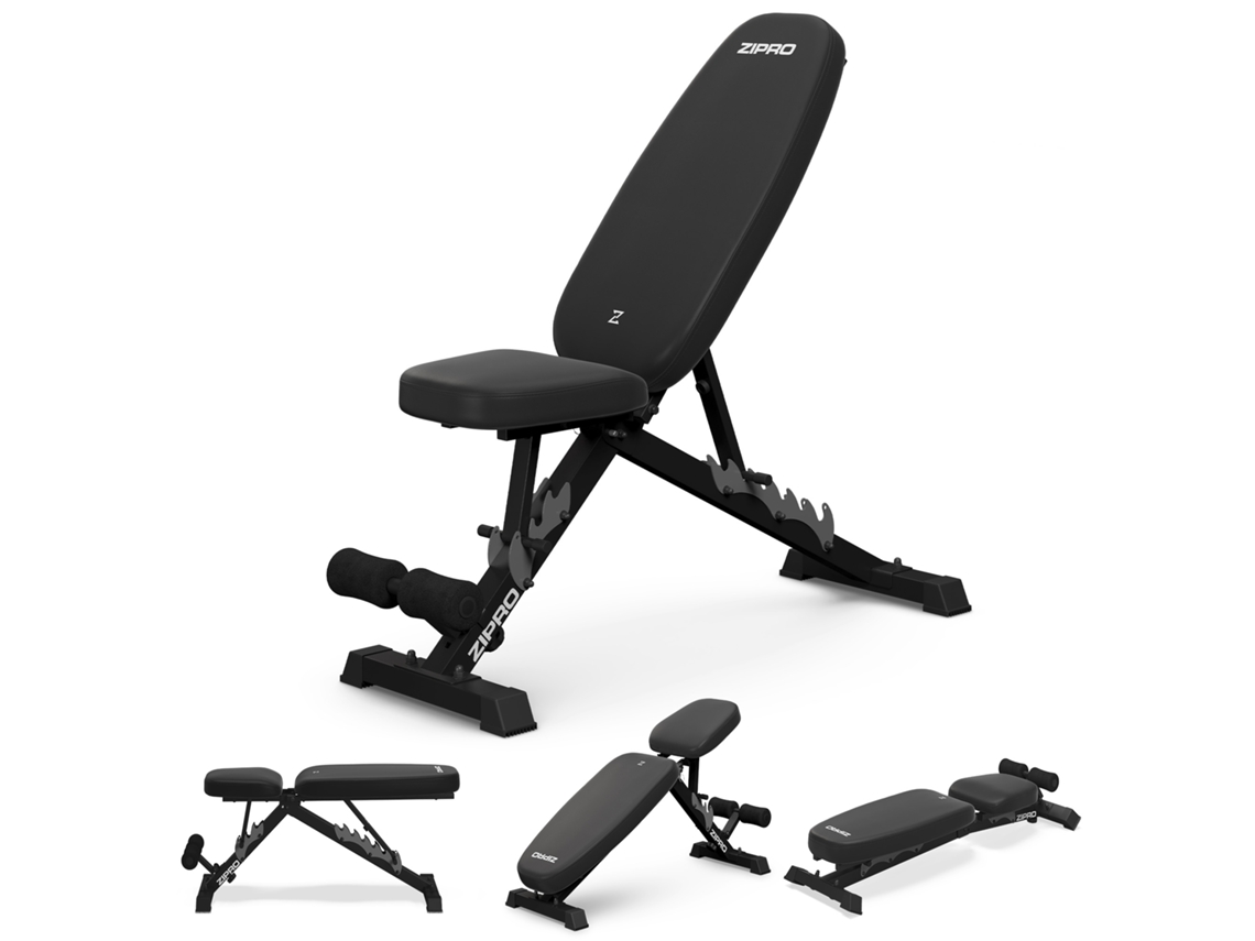 Banco de entrenamiento ajustable ZIPRO Jacked