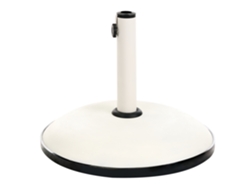 Beliani Canzo Base Parasol Hormigón Blanco 54x54x40