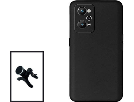 Kit Carcasa + Soporte Realme Gt Neo2 GIFT4ME Negro