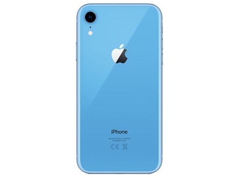 Smartphone APPLE iPhone XR (Reacondicionado Señales de Uso - 128 GB - Azul)