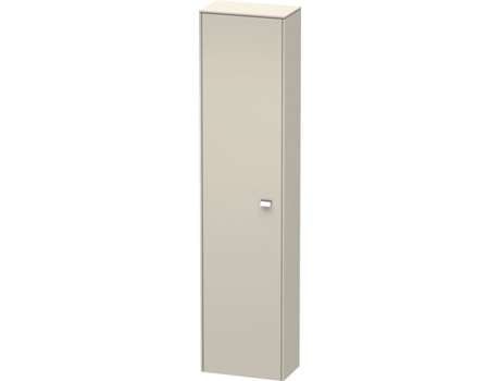 Armario DURAVIT Brioso de media altura Individual 1 puerta abatible a la izquierda 2 baldas de madera 2 baldas de cristal altura mín. 133 cm -