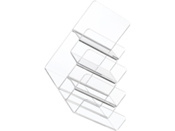 Besportble Expositor De Acrílico De Varios Niveles Healeved Para Joyería Y Accesorios Y Acrílico 22.00 X 16...
