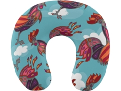 Almohada Viaje Cuello – Espuma Viscoelástica Viscoelástica Fácil Relajación Cómodos Familia.brfácil