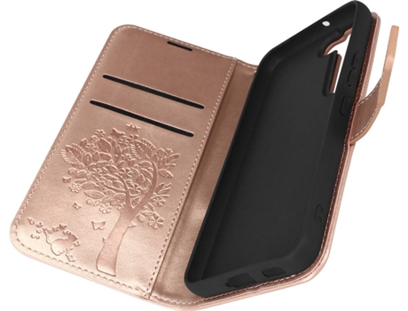 Carcasa Samsung Galaxy S22 FORCELL Libro Rosa