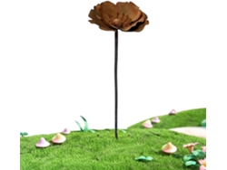 Estacas Metálicas Para Jardín,s A La Intemperie, Oxidadas, Decoración Para Exteriores, Primavera, Para Patio, Jardín,