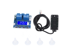 Módulo De Control De Temperatura Y Humedad Con Pantalla Digital, 2 Relés Y Sensor De Cc 6-30 V (xytr01)
