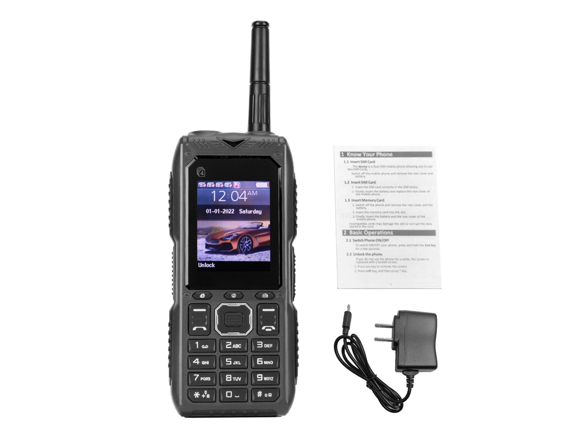 Teléfono Móvil Desbloqueado Para Personas Mayores, Botones Grandes, 2g, Estilo Retro, Batería De 2400 Mah Con Antena.