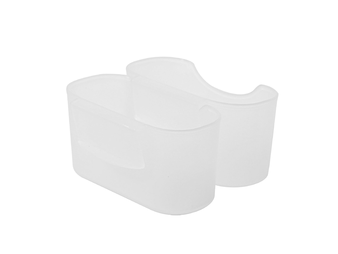 2 Cajas De Almacenamiento Colgantes Para La Puerta Lateral Del Refrigerador, Organizador Para Paquetes De Especias.