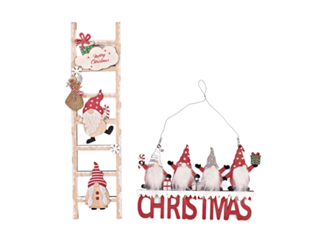 Set de 2 adornos de Navidad LPM Christmas