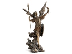 Figura Ángel Uriel Crudo de Resina 36*13*21cm Figura