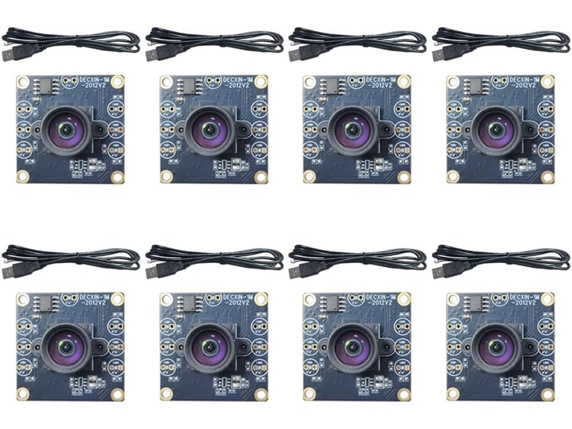 8 Módulos De Cámara De 100 Grados Ov9732 1mp 1280x720 Usb Con Configuración Manual