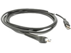 Cable USB ZEBRA USB A 2.1 m Macho/Macho Gris