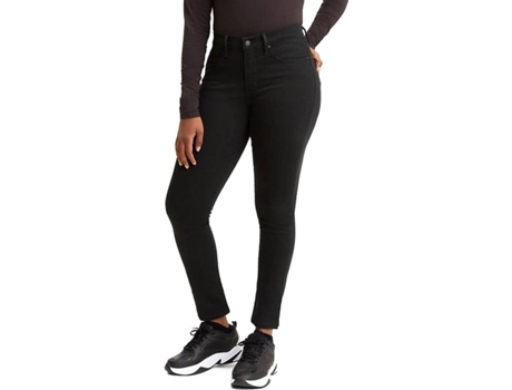 Pantalones Vaqueros LEVIS 311 Shaping Skinny Algodón Mujer (W29/L32 - Negro)