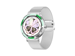 (acero Milano Plateado) Reloj Inteligente Para La Salud Femenina, Monitoreo Del Sueño, Llamadas Bluetooth