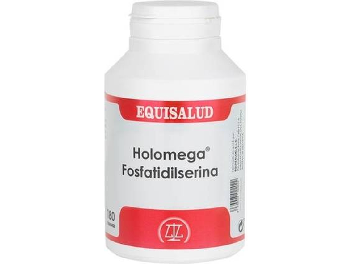 Complemento Alimentar EQUISALUD Holomega Fosfatidilserina (180 cápsulas)