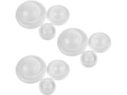 Kit Educativo De 9 Piezas Para Armar Un Sistema Solar Con Bolas De Espuma De Poliestireno.