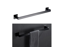 Juego de accesorios de baño, acero inoxidable, barra de toalla negra, 001fb OEM