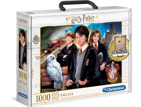 Puzzle CLEMENTONI Maleta - Harry Potter (1000 Piezas)