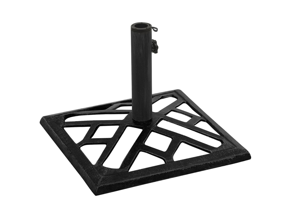 Maison Exclusive - Base De Sombrilla De Hierro Fundido Negro 44x44x31 Cm