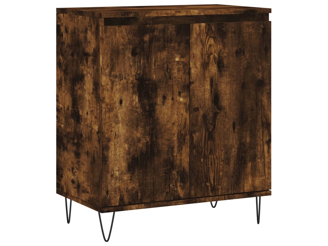 Maison Exclusive - Aparador Madera Contrachapada Color Roble Ahumado 60x35x70 Cm