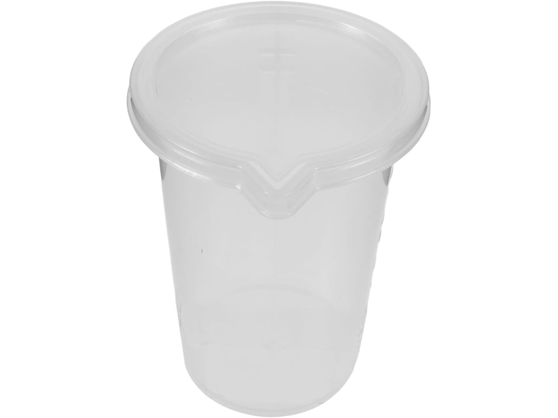Cabo Ergonômico Para Maior Conforto: Os Copos Medidores De Plástico Possuem Um Cabo Resistente,