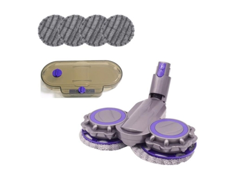 Accesorio de cabezal de mopa eléctrico para Dyson V7 V8 V10 V11, herramienta de cepillo inalámbrico para aspiradora con tanque de agua de 150Ml