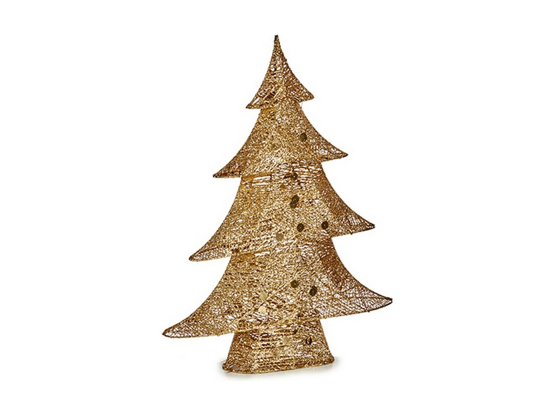 Árbol de Navidad Metal Dourado 12 X 59,5 X 48,5 cm