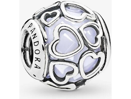 Charm PANDORA Corazones (Plata - Plateado - Talla Única)