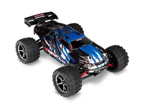 Coche TRAXXAS E-revo 1/16 vxl 4wd brushless id blue (Edad Mínima Recomendada: 14 años)
